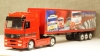 Mercedes Actros 1857 red, New Ray 1:43