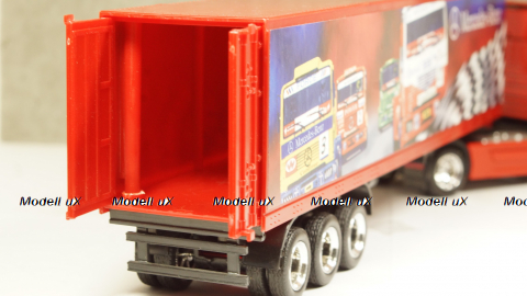Mercedes Actros 1857 red, New Ray 1:43