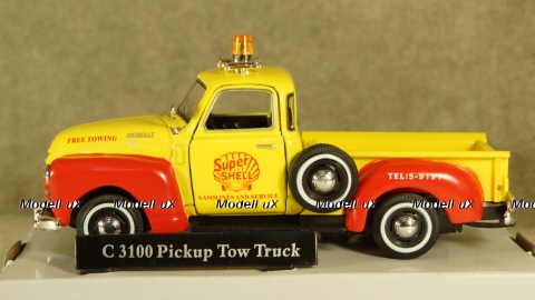 Chevrolet C3100 Pickup Tow Truck, Cararama 1:43
