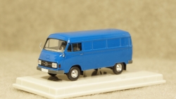 Mercedes L 206D box wagon blue, Brekina 1:87 