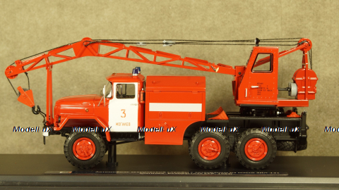 Зил-131 Пожарный автомобиль тех. Службы. г.Могилев 1989г., TruckTyr 1:43