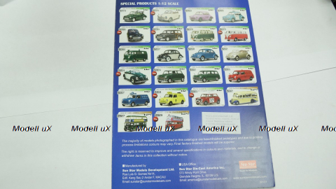 Каталог Sun Star 1:12 2013
