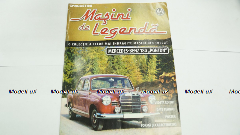 Журнал Masini de Legenda №44, Mercedes 180 Ponton