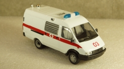 ГАЗ-32214 Газель Медицинская, Агат 1:43 
