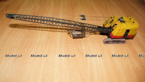 Э-652Б с оборудованием драглайн 1960, ТРЭКС 1:43