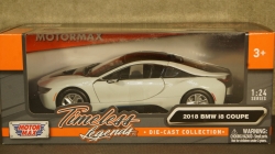 BMW i8 white, 79359, MotorMax 1:24