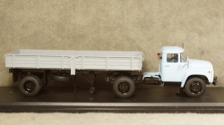 Зил 130В1 с п/п ОДАЗ-885 голубой/серый, SSM7001