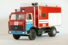 МАЗ 5337 АГ 8 газодымозащитный Автомобиль, Nik models 1:43