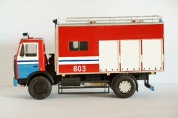 МАЗ 5337 АГ 8 газодымозащитный Автомобиль, Nik models 1:43