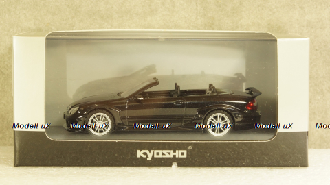 Mercedes CLK Cabriolet DTM "Street" Black, 3219BK, Kyosho 1:43