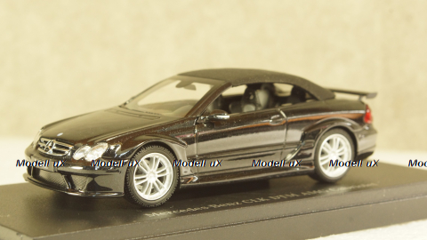 Mercedes CLK Cabriolet DTM "Street" Black, 3219BK, Kyosho 1:43