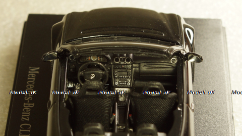 Mercedes CLK Cabriolet DTM "Street" Black, 3219BK, Kyosho 1:43