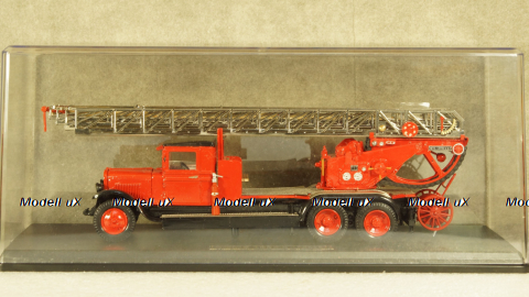 Зис-6 с лестницей Metz 1934г, Мастерская Молотков 1:43