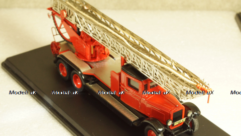 Зис-6 с лестницей Metz 1934г, Мастерская Молотков 1:43