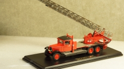 Зис-6 с лестницей Metz 1934г, Мастерская Молотков 1:43