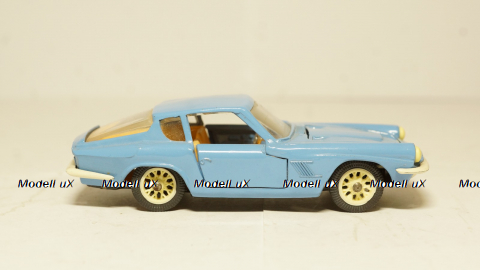 Мазерати Мистраль Купе, голубой, 1:43