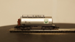 Вагон цистерна 4-х осный BP, PIKO 06236, масштаб N 