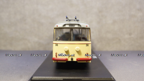 Skoda 9tr beige/red Potsdam, Premium Classixxs 1:43 PCL47065