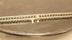 Рельс, прямой с контактами 22см, PIKO, масштаб N,