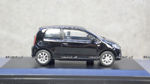 Skoda Citigo metallic-black 3 doors, ABR143AB-021DA, Abrex 1:43
