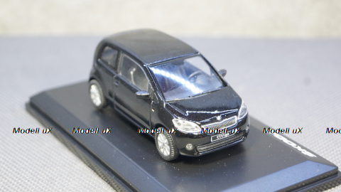 Skoda Citigo metallic-black 3 doors, ABR143AB-021DA, Abrex 1:43