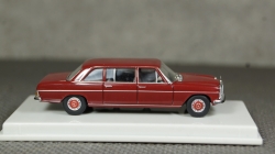 Mercedes 220D long (V115) dark red without showcase, арт.162648, Brekina 1:87 