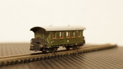 Вагон пассажирский 2-х осный PIKO, масштаб N