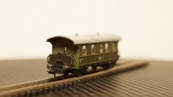 Вагон пассажирский 2-х осный PIKO, масштаб N