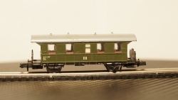 Вагон пассажирский 2-х осный PIKO, масштаб N