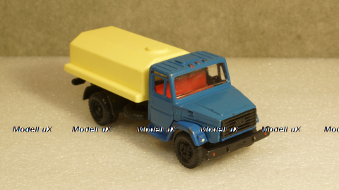 Зил 4331Ц синий/желтый, з-д Вега 1:43