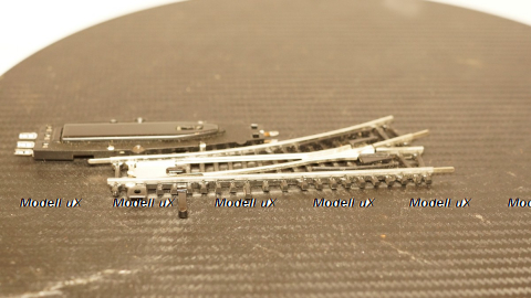 Стрелка левая 18631, Berliner-TT-Bahnen, масштаб TT №2  