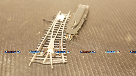 Стрелка левая 18631, Berliner-TT-Bahnen, масштаб TT №2  