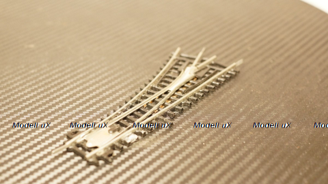 Стрелка левая Berliner-TT-Bahnen, масштаб TT №4   