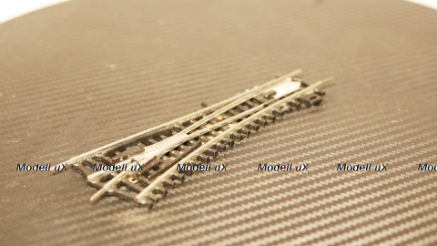 Стрелка левая Berliner-TT-Bahnen, масштаб TT №4   