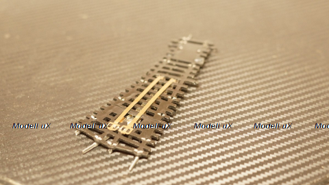 Стрелка левая Berliner-TT-Bahnen, масштаб TT №4   