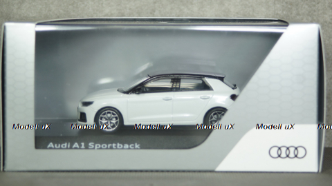 Audi A1 Sportback GB 2018 белый, IScale 1:43