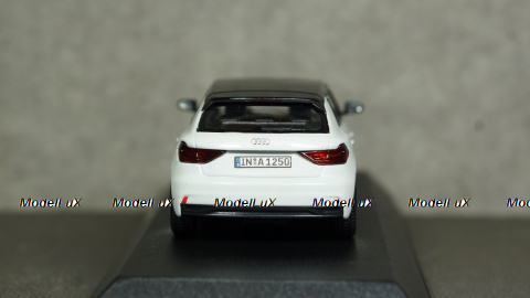 Audi A1 Sportback GB 2018 белый, IScale 1:43