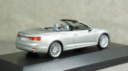 Audi A5 Cabriolet 2017 Florett серебро, Spark 1:43