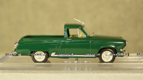 Газ-21 пикап, зеленый, Алник43 1:43