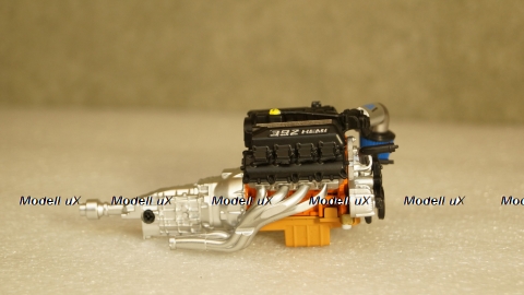 PLYMOUTH BARRACUDA ENGINE AND TRANSMISSION, Highway 61 1:18