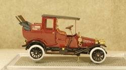 Руссо-Балт С 24-35 Ландоле 1912 г. темно-красный, Студия Колесо 1:43