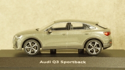 Audi Q3 Sportback 2020 Puls Chronos grey, 5011903632, IScale 1:43 Уценка!