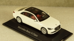 Mercedes S-class (V223) metallic white 2020, B66960632, Herpa 1:43