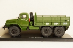 УРАЛ 375Д бортовой (хаки), SSM1055, SSM 1:43