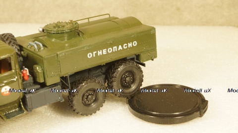 Урал-375 АТЗ-5,5-375 Маслотопливозаправщик, АС-Скейлмоделс 1:43