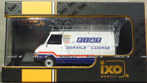 FIAT 242 FIAT FRANCE SERVICE COURSE 1979, IXO RAC273X 1:43
