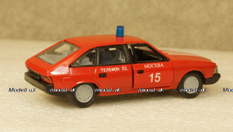 Москвич 2141 Пожарный, Агат 1:43 