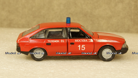 Москвич 2141 Пожарный, Агат 1:43 