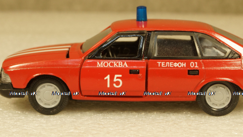 Москвич 2141 Пожарный, Агат 1:43 