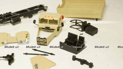 Краз 255 борт, песочный, на запчасти, Саратов 1:43